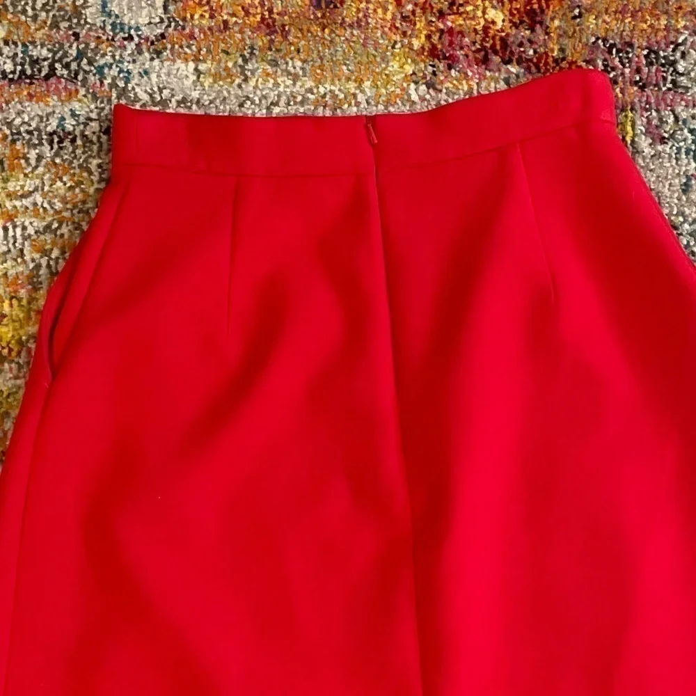 𝅺Karen Millen Military Skirt Red Size 8